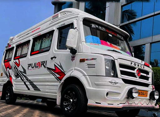 tempo traveller rent kerala